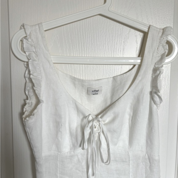 Aritzia Wilfred 100% Linen Summer dress size 4 - Picture 3 of 4